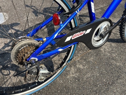 美品子供用自転車24インチ6段変速