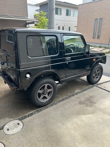 スズキジムニーJA22 2インチリフトアップヒッチメンバー (knyj) 三菱自