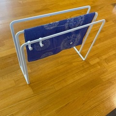 山崎実業タワーシリーズ 布巾ハンガー　白