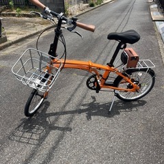 電動折りたたみ自転車　de01