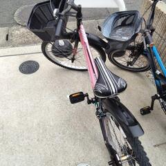 自転車 ハンドル修理