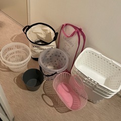 ランドリーバスケットやバケツ等