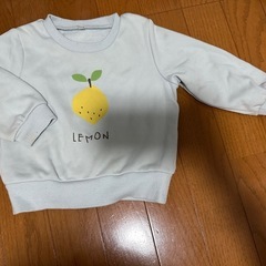 トレーナー　薄めの裏起毛90cm