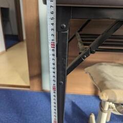 最終販売！長机四個セット　日本製　大きめ　頑丈の画像
