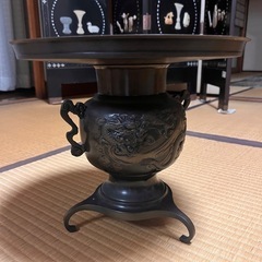 譲渡日6/23.24.25.26.27限定　薄端　花器　銅製
