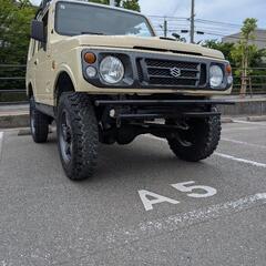 ジムニー ja22 リフトアップ 5速MT