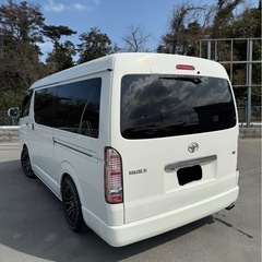 ハイエースワイド　ベットキット仕様の画像