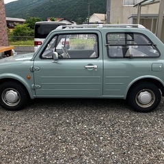 日産 パオ 5MT ノーマルルーフ 車検残りありR7.7 の画像