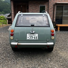 日産 パオ 5MT ノーマルルーフ 車検残りありR7.7 の画像