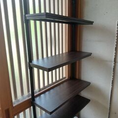 突っぱり棚 4段   幅60cm×奥行き23cm