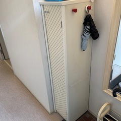 キャビネット 白