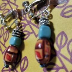 アジアン風イヤリングの画像