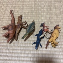 アニア恐竜、昆虫のおもちゃの画像