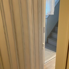 【中古美品】蛇腹のパーテーションの画像