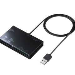 マルチカードリーダー サンワサプライ パソコン USB