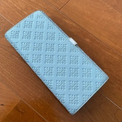 PATRICK COX パトリックコックス 長財布　水色　レディースの画像