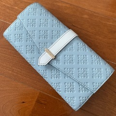 PATRICK COX パトリックコックス 長財布　水色　レディース