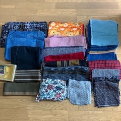 和柄ハギレ　布　帯