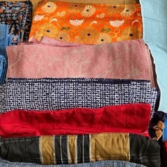 和柄ハギレ　布　帯の画像