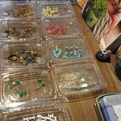 無料　大量　押しピン