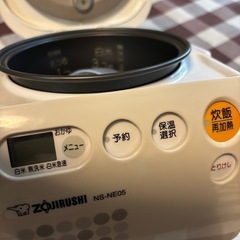 象印マイコン炊飯ジャー3合の画像