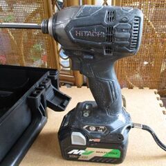 HiKOKI 36V 充電式インパクトドライバー WH36DA 充電器 バッテリーBSL36A18 ハイコーキ マルチボルト 札幌市北区屯田の画像