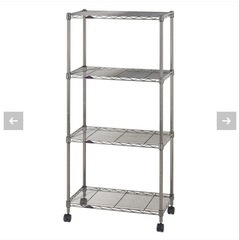 スチールラック ルミナスブラック　120.5×60×34の画像