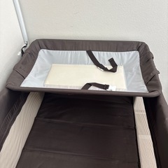 キャスター付　ベビーベッド　サークルの画像