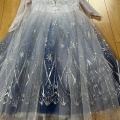 【エルサ風】プリンセス ドレス 110程度の画像