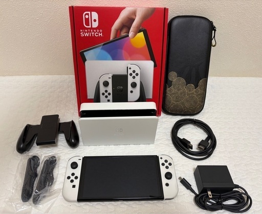 Nintendo Switch 有機ELモデル ホワイト＋ハードケース
