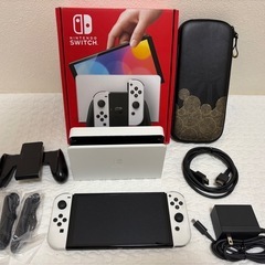 Nintendo Switch 有機ELモデル ホワイト＋ハードケース