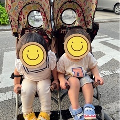 二人乗りベビーカー