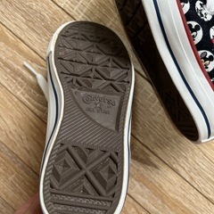 （受け渡し決定）converseミッキー柄15㌢の画像