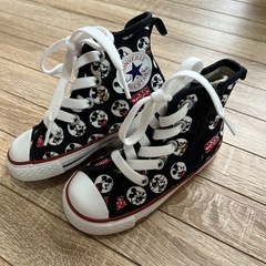 converseミッキー柄15㌢