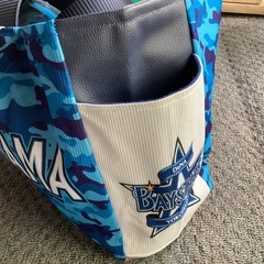 横浜Denaベイスターズ　応援用トートバッグ①の画像