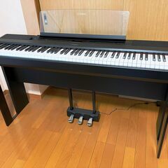 ヤマハ電子ピアノP-525B(Ｐシリーズ最上位機種)&専用スタン...
