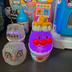 受付終了⭐️美品 アンパンマン レインボーかき氷屋さん おもちゃ 光る 喋るの画像