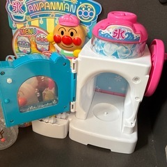 受付終了⭐️美品 アンパンマン レインボーかき氷屋さん おもちゃ 光る 喋るの画像