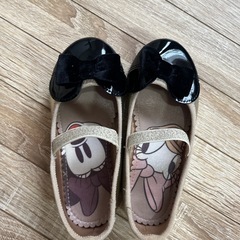 H&Mバレエシューズ15.5㌢の画像
