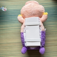新品 クレヨンしんちゃん ぬいぐるみ ティッシュケース ～ぶ りぶりざえもん〜　グッズ　ぬいぐるみ　おもちゃ - ラウンドワン の画像