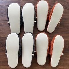 【新品同様】スリッパ4足セットの画像