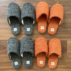 【新品同様】スリッパ4足セット