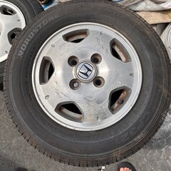 ホンダ　バモス　ホイールダイヤセット　4本　タイヤサイズ145/R12の画像