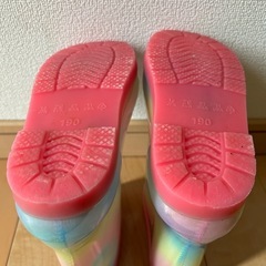レインシューズ 19センチの画像