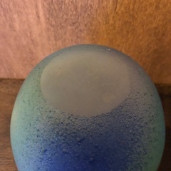 手吹金彩ガラス花瓶の画像