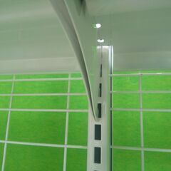 H120cm×W90cm 単体両面２段什器＆エンド什器２台セット プライスレール＆ストッパー付き■陳列棚・システム什器■S-625の画像