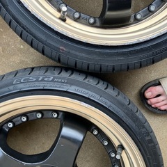千葉 ステルスレーシング　K35 16インチ　7J +40　　165/45R16の画像