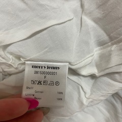 merry jenny ギンガムチェックワンピースの画像