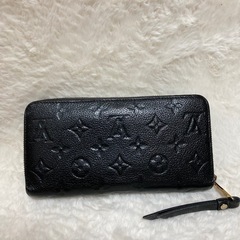 ルイヴィトン アンプラント ジッピーウォレット 長財布 黒