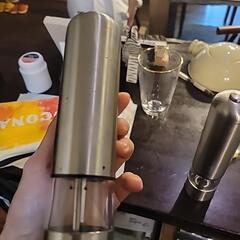 電動ミル２コセット岩塩ブラックペッパーの画像